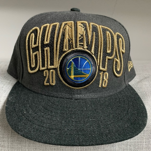 Warriors 2018 Championship Cap - Picture 1 of 6